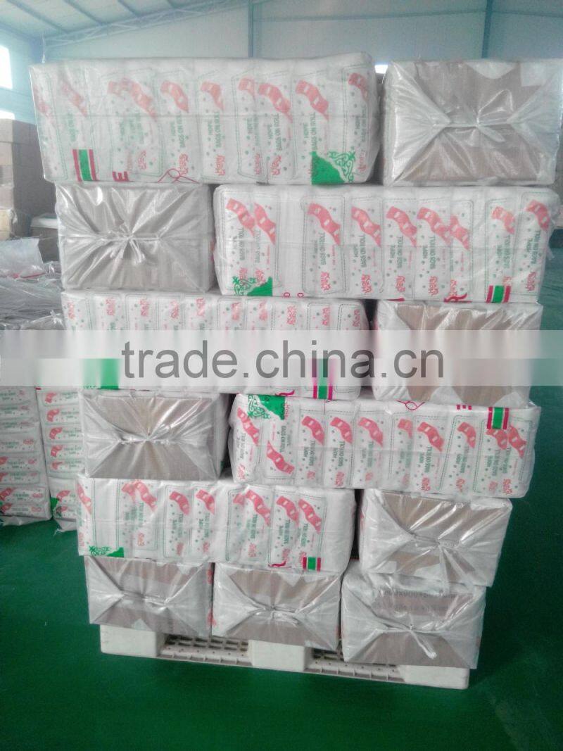 HDPE plastic flat bags on roll for food package suitable for grocery