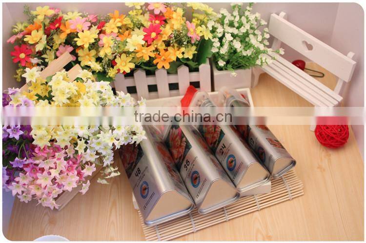 Water soluble pencil Using lead-free poison 48 different colors pencil High quality color core