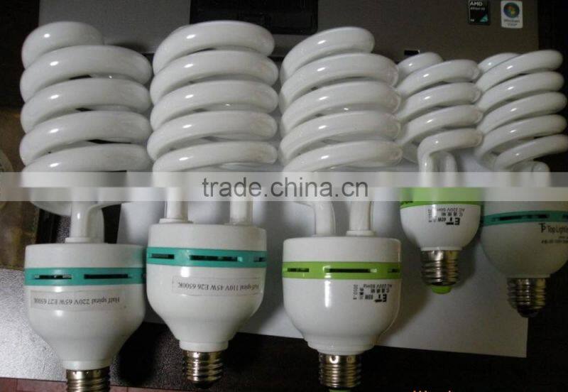 energy saving light e27 32w half spiral style