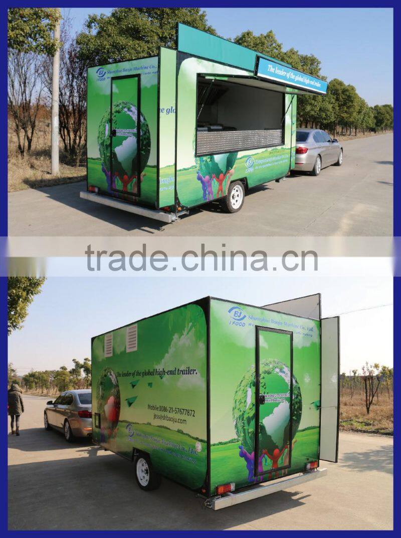 2015 HOT SALES BEST QUALITY food cart with logo petrol food cart electric food cart