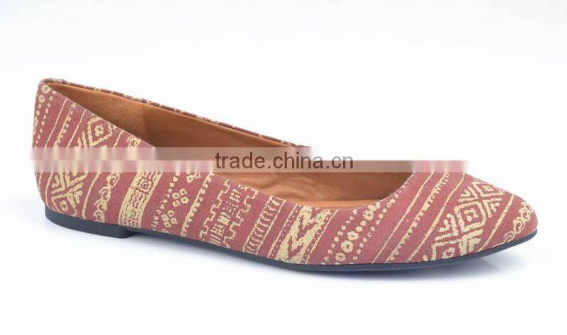 Sell well!!2014 China factory ladies flat shoe sprint canvas ladies shoes flat shoes