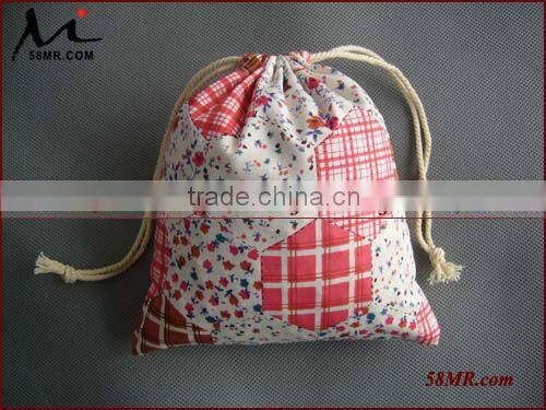 Wholesale Cotton Fabric Drawstring Bag,Small Drawstring Bags
