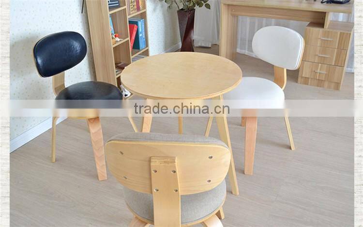 fashionable Rotatable solid wood Dining chair Y490