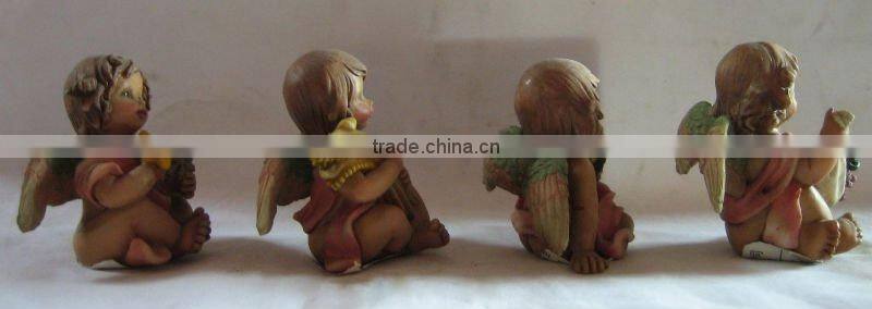 Resin Angel Fingurine Decoration Craft