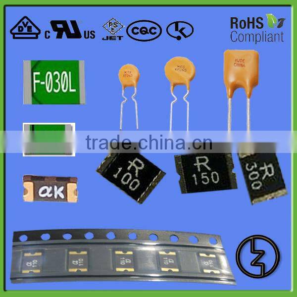 6V-72V RLD fuse Radial Leaded PTC Devices
