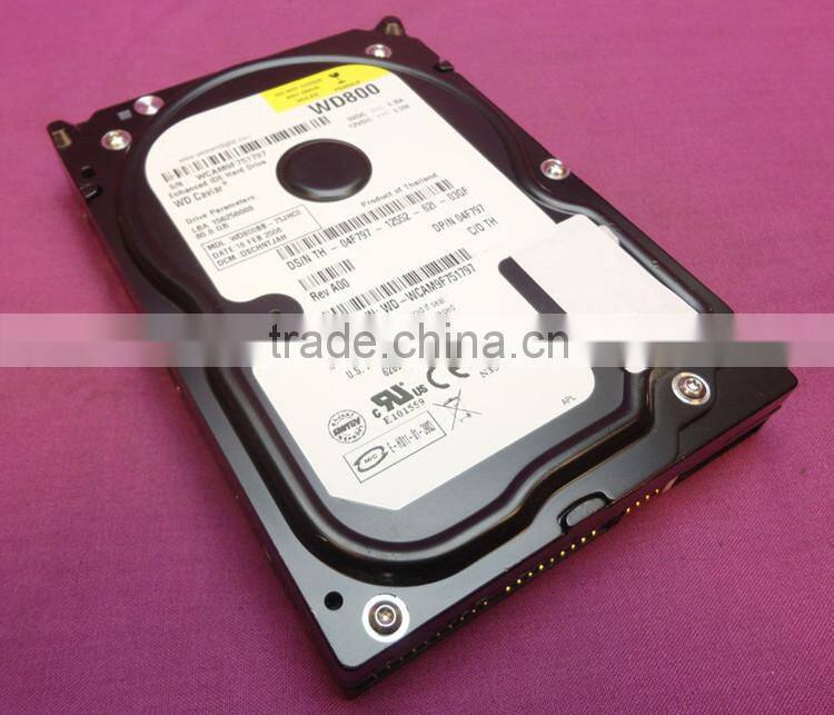 3.5Inch 7.2KRpm 80GB 2MB Cache IDE For Dell 4F797 For WD800BB-75JHC0 Hard Disk Drive