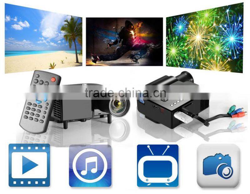 12PCS led Bulbs can display 80lms mini projector for smartphones