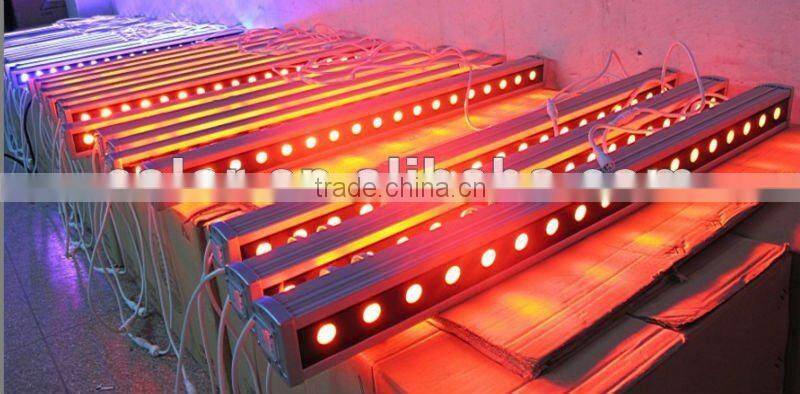 cheap led light bars 18*3w RGB 3 in 1 led outdoor wall washer IP65