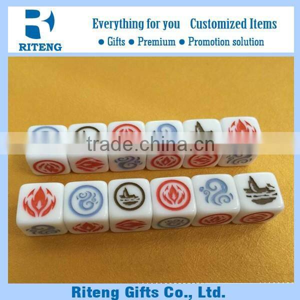 China Factory Any Size Square Dice With Custom Logo