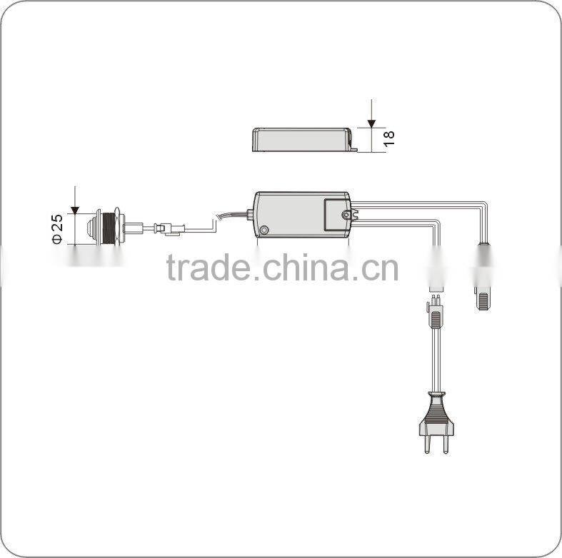 500W PIR Sensor Switch,motion sensor switch for led lights,movement sensor switch