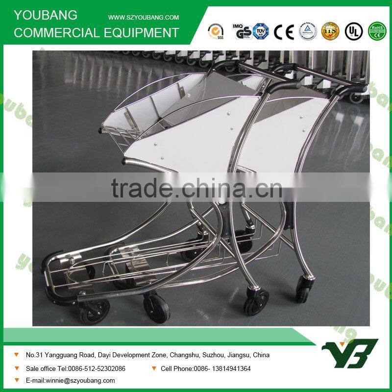 high security airline luggage trolley