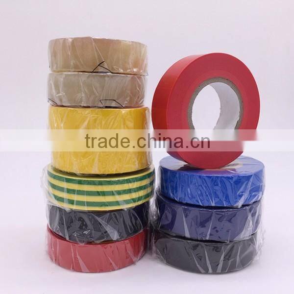 Black PVC adhesive tape electrical insulator tape