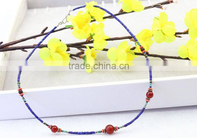 Fashion Lapis Lazuli Gemstone necklace