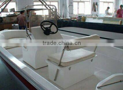 SD430 fibergalss small sport fishing boat 4.3m for 6 persons