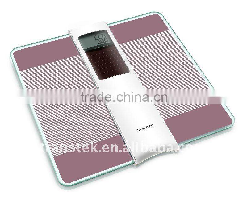 Environmental Solar Power Digital Bathroom Scale GBS-1019