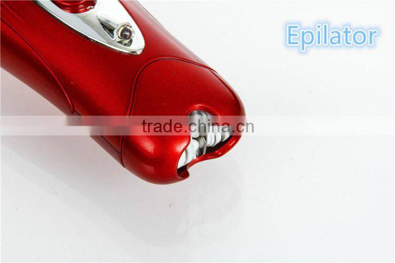 Rechargeable lady hair removal 3 in 1 multifunction epilator and shaver for lady