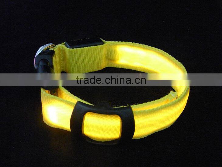 Wholesale Pet Products Dog Collars luminous dog collar