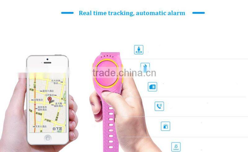 Kids android gps tracker pedometer smart watch phone