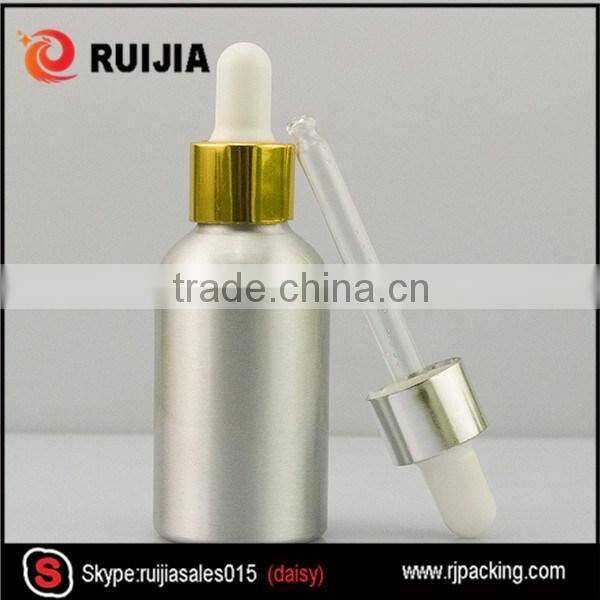 china supplier e liquid pink 30ml glass dropper bottles childproof e liquid bottle