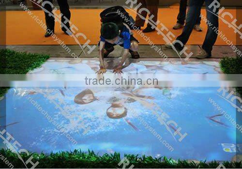 HOT SALE! Richtech unlimited interactive floor solution for events and exhibition