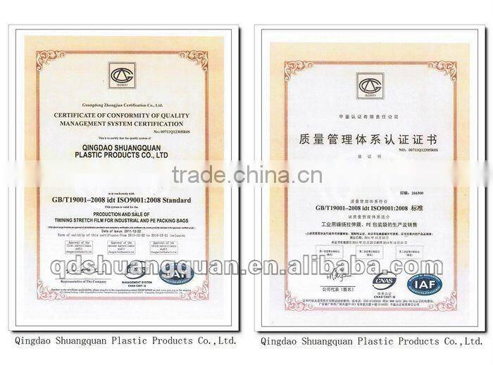 LLDPE Agriculture mulch film white for grass package