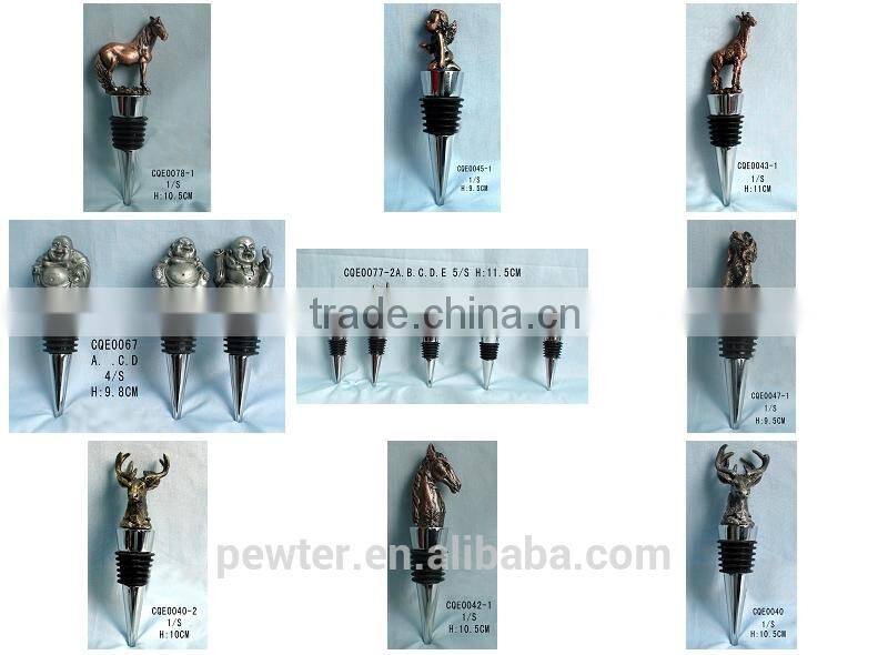 metal cross wine stopper