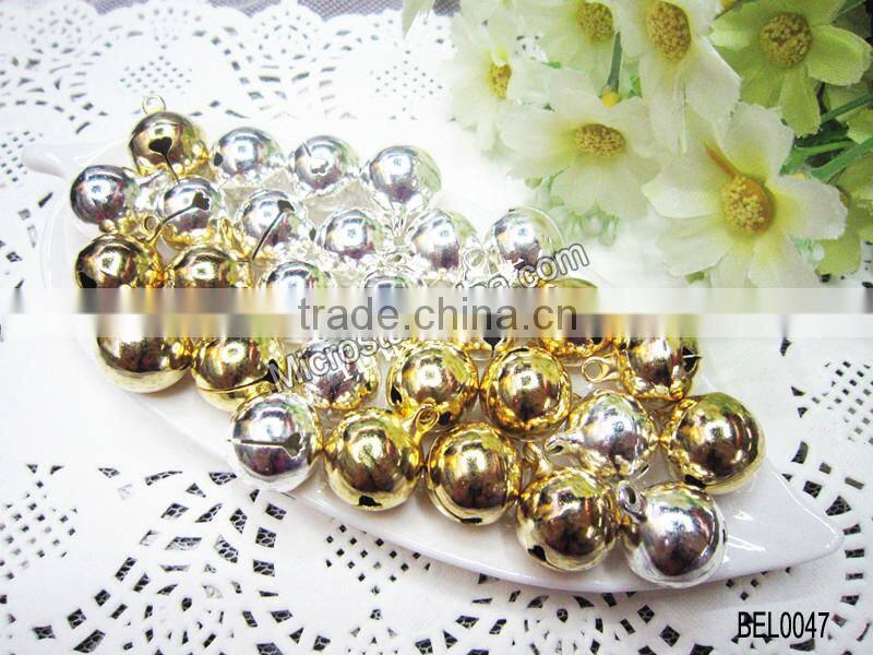 Fashion free sample promotional bell christmas jingle brass bell in stock