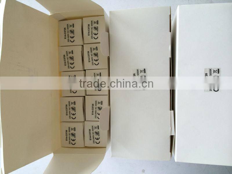 2014 new 360degree COB 2w Filament bulb E14 base