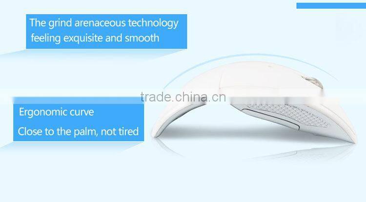 2.4Ghz foldable wireless optical keyboard mouse