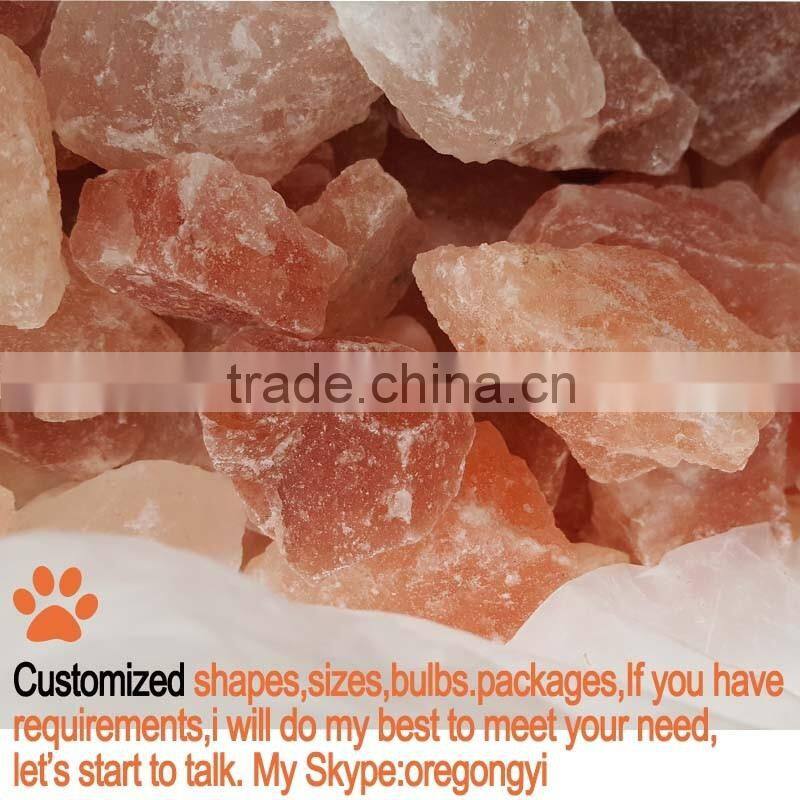 factory directly selling good quality with goood price himalayan rock salt pink granular 2-5mm