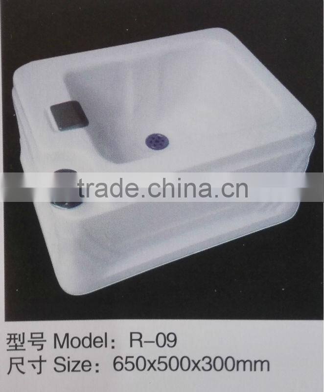 Wholesale price foot spa basin/ spa foot massage basin