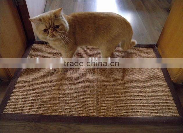 Non-slip natural sisal carpet