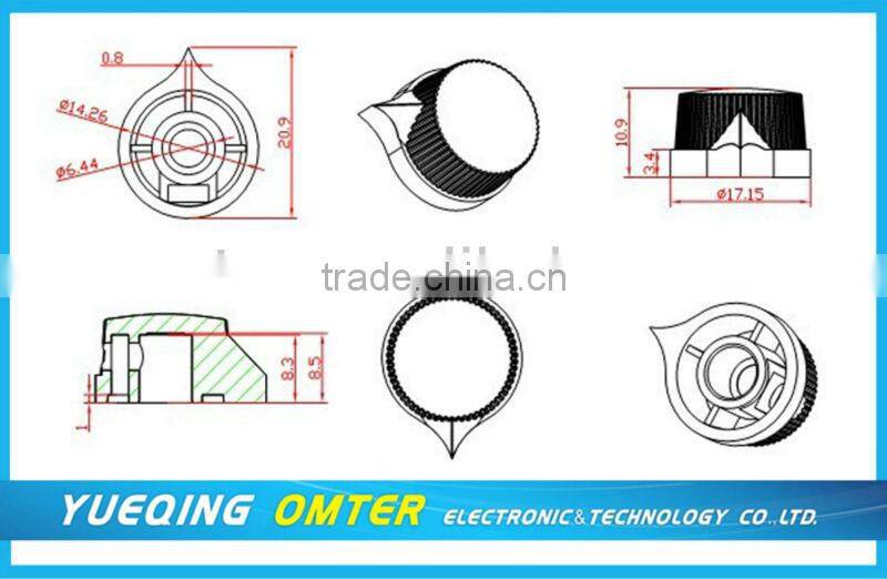 1085 pot pointer knob