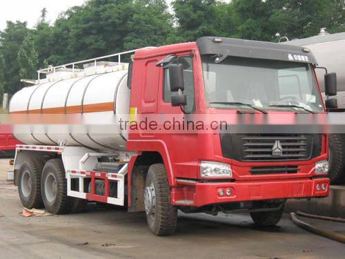 SINOTRUK HOWO new tanker truck dimension