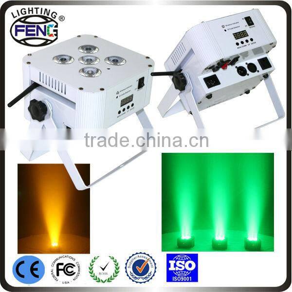 rechargeable battery operated rgbwa led par light