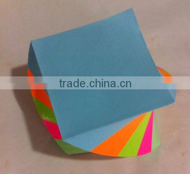 colorful memo pads