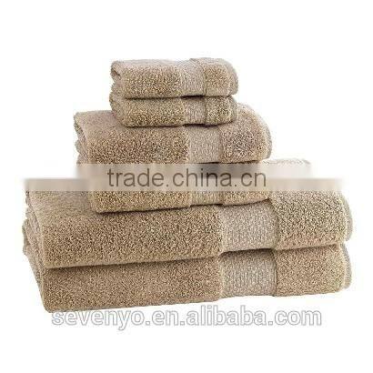 Dobby cotton towel sets multi-color