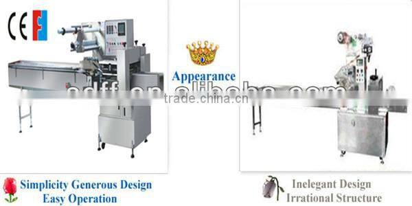 full servo motor control baby wipes/ wet wipes packing machine with competive price