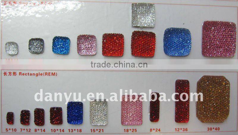Shining Resin Rhinestone-Flat back resin craft(Cabochon)