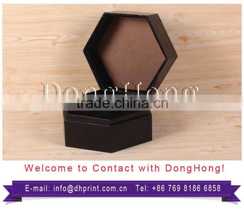 Accept custom order metal hinged lid mdf wooden box