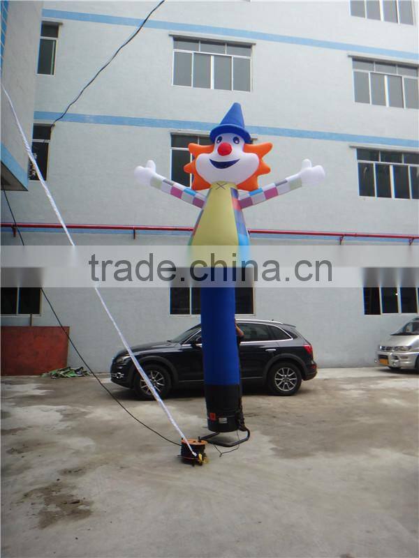inflatable clown, inflatable joker, inflatable cartoon for advertising