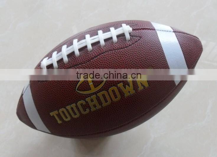 custom design rubber rugby balls American football