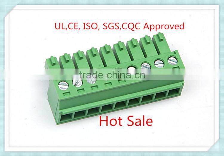 High Quality 5.08 Male Terminal Block with UL, CE, ISO, SGS,CQC Approved