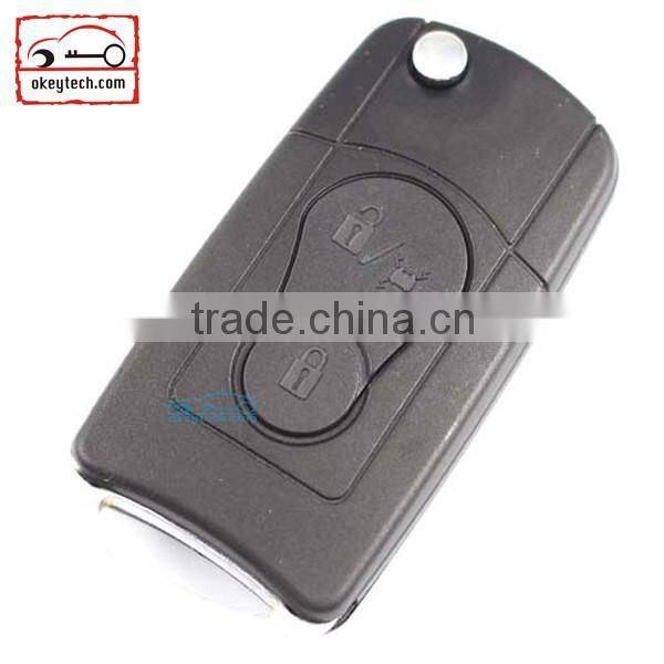 High Quatity Ssangyong Car Key Ssangyong 3 button flip romote key shell Ssangyong fob
