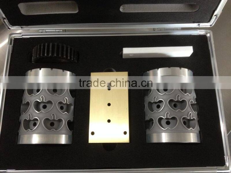 Aviation Aluminum Soft Capsule Die roll Softgel Mold cuter for paintball with wedge