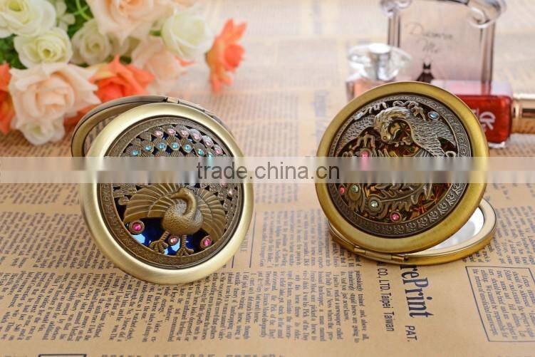 Carved Russian Cosmetic Mirrors