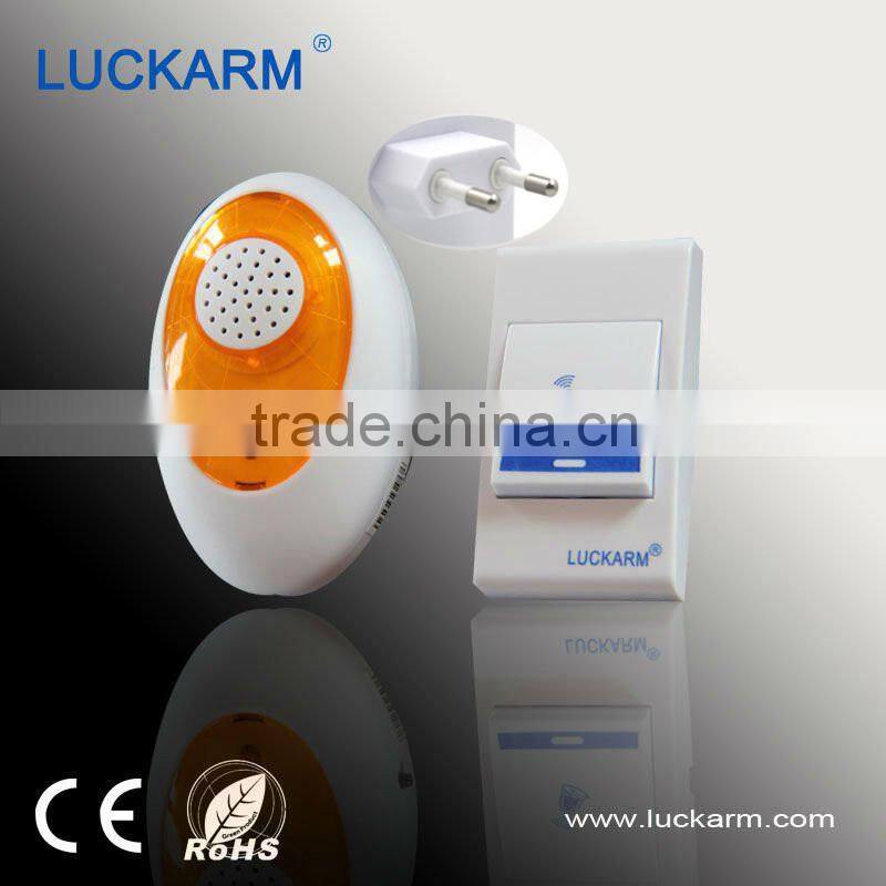 Apartment wireless intercom plug in electric door bell with 32 chimes