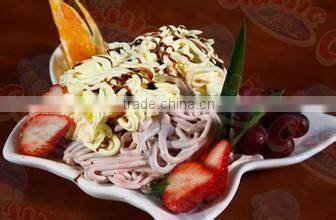 Ice cream embossing machine