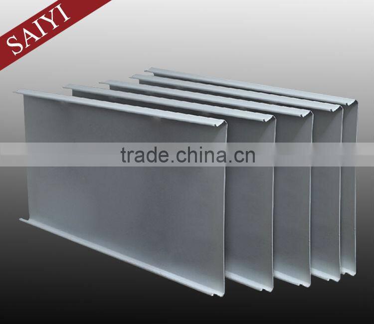 Alumium suspended strip artistic ceiling