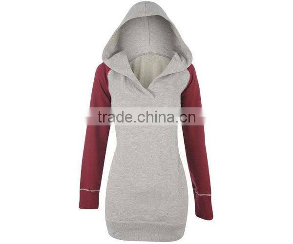 Natural Paint Flower Print Cotton Hoodie